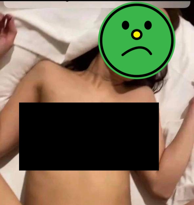 Nóng: Lộ ảnh sex nghi của hot girl từng bị đánh ghen giữa phố cổ Hà Nội - Ảnh 1.